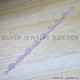 Rose Quartz 925 Sterling Silver Bracelet (SJWBR-508) Rose Quartz 925 Sterling Silver Bracelet (SJWBR-508)