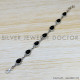 Black Onyx 925 Sterling Silver Bracelet (SJWBR-517)