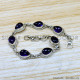 Amethyst 925 Sterling Silver Bracelet (SJWBR-519)