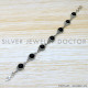 Black Onyx 925 Sterling Silver Bracelet (SJWBR-520)