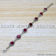 Ruby 925 Sterling Silver Bracelet (SJWBR-521)