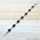 Amethyst 925 Sterling Silver Bracelet (SJWBR-525)
