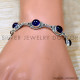 Amethyst 925 Sterling Silver Bracelet (SJWBR-525)