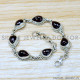 Garnet 925 Sterling Silver Bracelet (SJWBR-526)