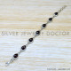Garnet 925 Sterling Silver Bracelet (SJWBR-526)
