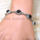 Garnet 925 Sterling Silver Bracelet (SJWBR-528)