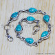 Turquoise 925 Sterling Silver Bracelet (SJWBR-53) Turquoise 925 Sterling Silver Bracelet (SJWBR-53)