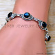 Labradorite 925 Sterling Silver Bracelet (SJWBR-532)