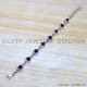 Amethyst 925 Sterling Silver Bracelet (SJWBR-536)