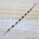 Ruby 925 Sterling Silver Bracelet (SJWBR-538)