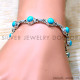 Turquoise 925 Sterling Silver Bracelet (SJWBR-541)