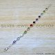 Garnet 925 Sterling Silver Bracelet (SJWBR-544) Garnet 925 Sterling Silver Bracelet (SJWBR-544)