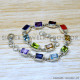 Carnelian 925 Sterling Silver Bracelet (SJWBR-545) Carnelian 925 Sterling Silver Bracelet (SJWBR-545)