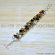 Golden Rutile 925 Sterling Silver Bracelet (SJWBR-546)