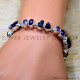 Amethyst 925 Sterling Silver Bracelet (SJWBR-549)