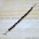 Garnet 925 Sterling Silver Bracelet (SJWBR-555)