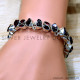 Garnet 925 Sterling Silver Bracelet (SJWBR-557)