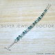 Blue Topaz 925 Sterling Silver Bracelet (SJWBR-559)