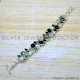 Prehnite 925 Sterling Silver Bracelet (SJWBR-563)
