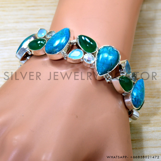 925 Sterling Silver Bracelet (SJWBR-564)