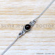 Garnet 925 Sterling Silver Bracelet (SJWBR-572) Garnet 925 Sterling Silver Bracelet (SJWBR-572)