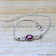 Ruby 925 Sterling Silver Bracelet (SJWBR-574) Ruby 925 Sterling Silver Bracelet (SJWBR-574)