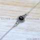 Garnet 925 Sterling Silver Bracelet (SJWBR-585) Garnet 925 Sterling Silver Bracelet (SJWBR-585)