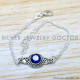 Sapphire 925 Sterling Silver Bracelet (SJWBR-586)