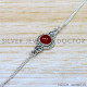 Carnelian 925 Sterling Silver Bracelet (SJWBR-587) Carnelian 925 Sterling Silver Bracelet (SJWBR-587)