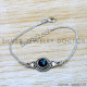 Labradorite 925 Sterling Silver Bracelet (SJWBR-592)