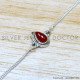 Carnelian 925 Sterling Silver Bracelet (SJWBR-595) Carnelian 925 Sterling Silver Bracelet (SJWBR-595)