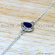 Sapphire 925 Sterling Silver Bracelet (SJWBR-596) Sapphire 925 Sterling Silver Bracelet (SJWBR-596)