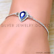 Sapphire 925 Sterling Silver Bracelet (SJWBR-596) Sapphire 925 Sterling Silver Bracelet (SJWBR-596)