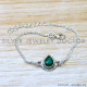 Emerald 925 Sterling Silver Bracelet (SJWBR-597) Emerald 925 Sterling Silver Bracelet (SJWBR-597)