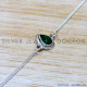 Emerald 925 Sterling Silver Bracelet (SJWBR-597) Emerald 925 Sterling Silver Bracelet (SJWBR-597)