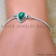 Malachite 925 Sterling Silver Bracelet (SJWBR-603) Malachite 925 Sterling Silver Bracelet (SJWBR-603)