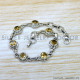 Citrine 925 Sterling Silver Bracelet (SJWBR-609) Citrine 925 Sterling Silver Bracelet (SJWBR-609)