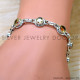 Citrine 925 Sterling Silver Bracelet (SJWBR-609) Citrine 925 Sterling Silver Bracelet (SJWBR-609)