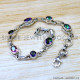 Mystic Topaz 925 Sterling Silver Bracelet (SJWBR-612) Mystic Topaz 925 Sterling Silver Bracelet (SJWBR-612)