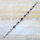 Amethyst 925 Sterling Silver Bracelet (SJWBR-613) Amethyst 925 Sterling Silver Bracelet (SJWBR-613)
