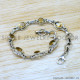 Citrine 925 Sterling Silver Bracelet (SJWBR-614) Citrine 925 Sterling Silver Bracelet (SJWBR-614)