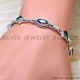 Mystic Topaz 925 Sterling Silver Bracelet (SJWBR-617) Mystic Topaz 925 Sterling Silver Bracelet (SJWBR-617)