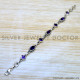 Amethyst 925 Sterling Silver Bracelet (SJWBR-618) Amethyst 925 Sterling Silver Bracelet (SJWBR-618)