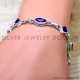 Amethyst 925 Sterling Silver Bracelet (SJWBR-618) Amethyst 925 Sterling Silver Bracelet (SJWBR-618)