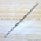 Blue Topaz 925 Sterling Silver Bracelet (SJWBR-621) Blue Topaz 925 Sterling Silver Bracelet (SJWBR-621)