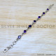Amethyst 925 Sterling Silver Bracelet (SJWBR-623) Amethyst 925 Sterling Silver Bracelet (SJWBR-623)