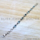 Blue Topaz 925 Sterling Silver Bracelet (SJWBR-624) Blue Topaz 925 Sterling Silver Bracelet (SJWBR-624)