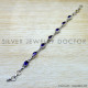 Amethyst 925 Sterling Silver Bracelet (SJWBR-636) Amethyst 925 Sterling Silver Bracelet (SJWBR-636)
