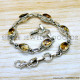 Citrine 925 Sterling Silver Bracelet (SJWBR-637) Citrine 925 Sterling Silver Bracelet (SJWBR-637)