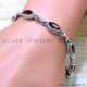 Garnet 925 Sterling Silver Bracelet (SJWBR-638) Garnet 925 Sterling Silver Bracelet (SJWBR-638)